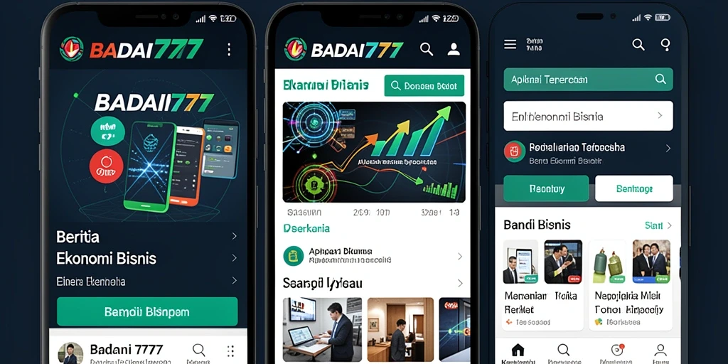 Antarmuka BADAI777 menampilkan berita ekonomi yang jelas dan informatif.